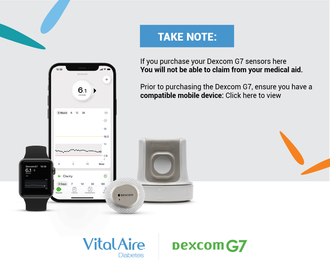Declan 7 Sensor Dexcom G7 Sensor - VitalAire